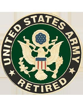 Framed Guidon Medallion (PD-NP002) U.S. Army Retired Enameled Patch Design