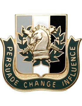 Regimental Crest (D-R115) Psychological Operations (Persuade Change Influence)