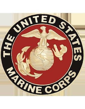 PD-NP005 U.S. MARINE CORPS ENAMELED PATCH DESIGN