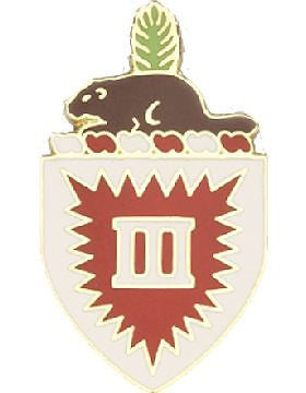 0003 Engineer Bn Unit Crest (No Motto)