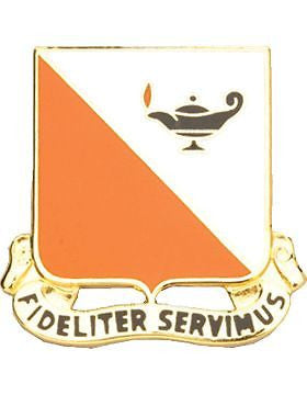 0015 Signal Bde Unit Crest (Fideliter Servimus)