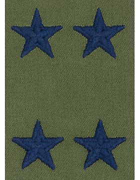 AF-S123P Major General (Point to Point) USAF Sew-On Subdued