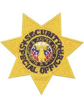 Novelty (U-N204G) Security Special Officer Seven Point Star Gold (#110G)