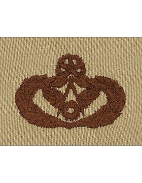 AF-SD373 Master Civil Engineer USAF Sew-On Desert