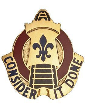 0025 Transportation Bn Unit Crest (Consider It Done)