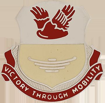 0026 Support Bn Unit Crest (Victory Through Mobility)