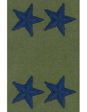 AF-S123C Major General (Point to Center) USAF Sew-On Subdued