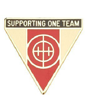 0643 Support Group Unit Crest (Supporting One Team)