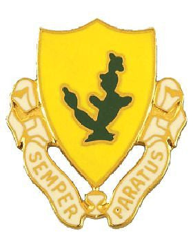 0012 Cavalry Unit Crest (Semper Paratus)