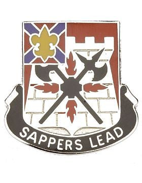 0229 Engineer Bn Unit Crest (Sappers Lead)