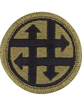 0004 Sustainment Command Scorpion Patch with Fastener (PMV-0004K)