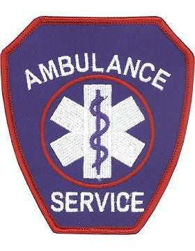 Novelty (U-N329) Ambulance Service Patch