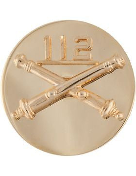 No-Shine (NS-RE-FA-112) 112th Field Artillery and US Enlisted (Pair)