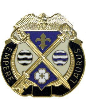 0165 Quartermaster Group Unit Crest (Empere Laurus)