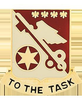0426 Support Bn Unit Crest (To The Task)