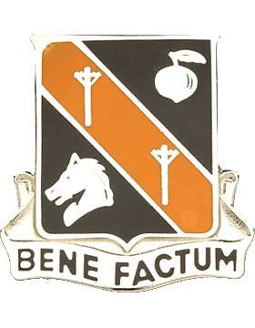 0040 Signal Battalion Unit Crest (Bene Factum)