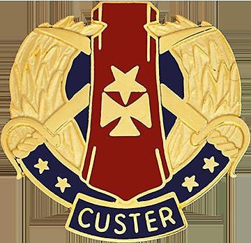 0085 Division Training Support Unit Crest (Custer)