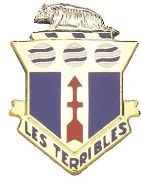 0128 Infantry Unit Crest (Les Terribles)