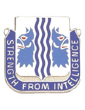 0229 Military Intelligence Bn Unit Crest (Strength From Intelligence)