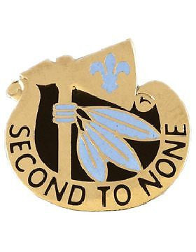 0002 Infantry Division Unit Crest (Second To None)