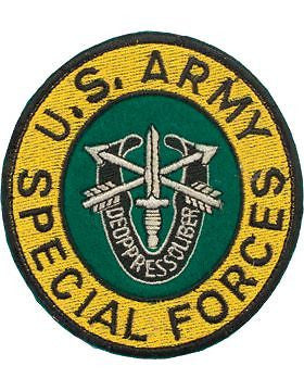 N-137 United States Army Special Forces Patch 3 1/2"
