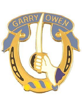 0007 Cavalry Unit Crest (Garry Owen)