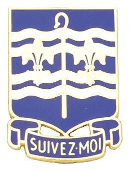 0306 Regiment Unit Crest (Suivez Moi)