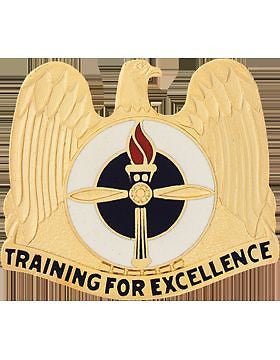 Aviation Training Site (Right) Unit Crest (Training For Excellence)