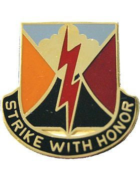Special Troops Bn 025 Infantry Division Unit Crest (Strike With Honor)