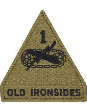 0001 Armor Division Scorpion Patch with Fastener (PMV-0001B)