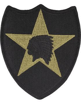 0002 Infantry Divison Scorpion Patch with Fastener (PMV-0002A)