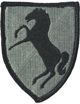 0011 Armor Cavalry ACU Patch with Fastener (PV-0011A)