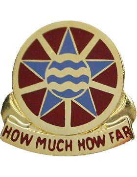 1144 Transportation Bn Unit Crest (How Much How Far)