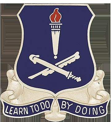 Finance School Unit Crest (Learn To Do By Doing)