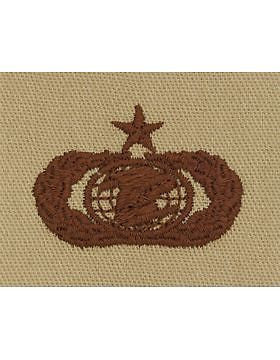 AF-SD405 Senior Information Management USAF Sew-On Desert