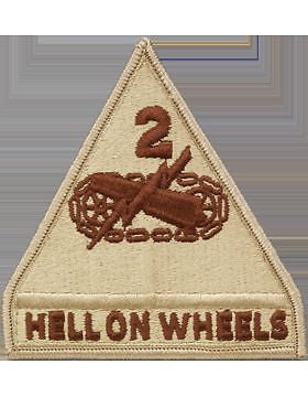 2 Armor Division with Tab Desert Patch