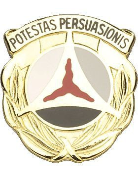 0010 Psychological Operations Bn Unit Crest (Potestas Persuasionis)