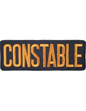Novelty (U-N112D) Constable 11" Patch Gold on Midnight Blue