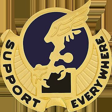 0053 Aviation Battalion Unit Crest (Support Everywhere)