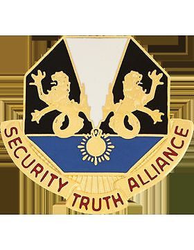0650 Military Intelligence Group Unit Crest (Security Truth Alliance)
