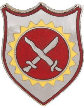 No-Shine (NS-T-C-0004B) 4th Field Artillery Crest  Tie Tac