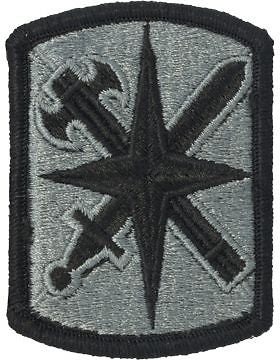 0014 Military Police Brigade ACU Patch with Fastener (PV-0014A)