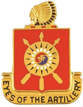 0171 Field Artillery Unit Crest (Eyes Of The Artillery)