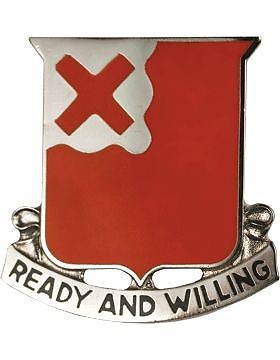0875 Engineer Bn Unit Crest (Ready And Willing)