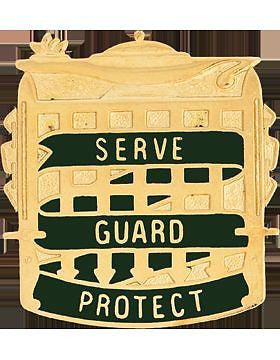 0604 Military Police Bn Unit Crest (Serve Guard Protect)