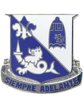 0223 Regiment Unit Crest (Siempre Adelante)
