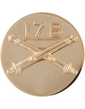 No-Shine (NS-RE-FA-178) 178th Field Artillery and US Enlisted (Pair)