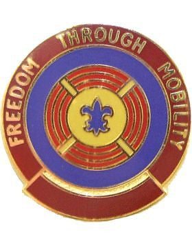 0004 Transportation Cmd Unit Crest (Freedom Through Mobility)