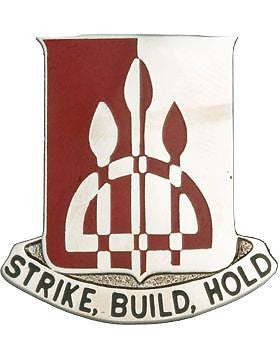 0983 Engineer Bn Unit Crest (Strike Build Hold)