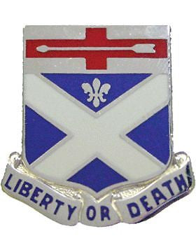 0276 Engineer Battalion Unit Crest (Liberty Or Death)
